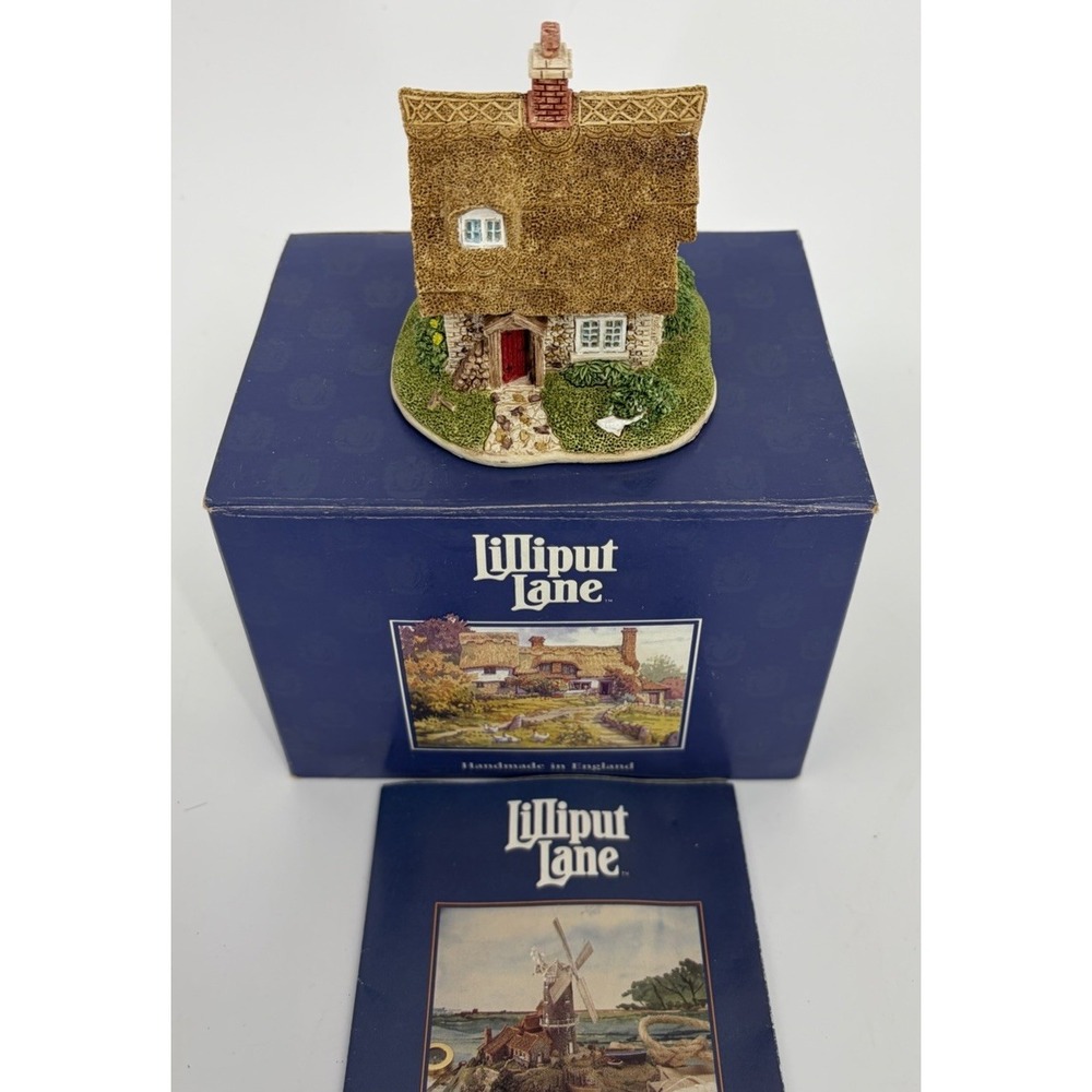 Vintage Lilliput Lane Kentish Cottage with Original Box Collectible